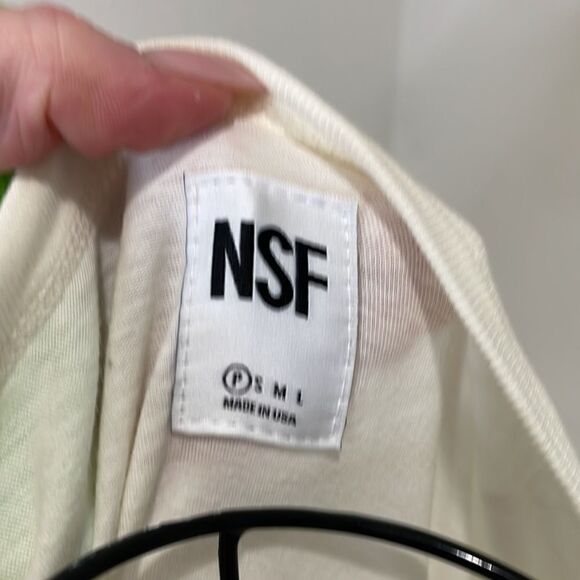 NSF Alice full skirt dress | cream | size SP - Picture 10 of 10